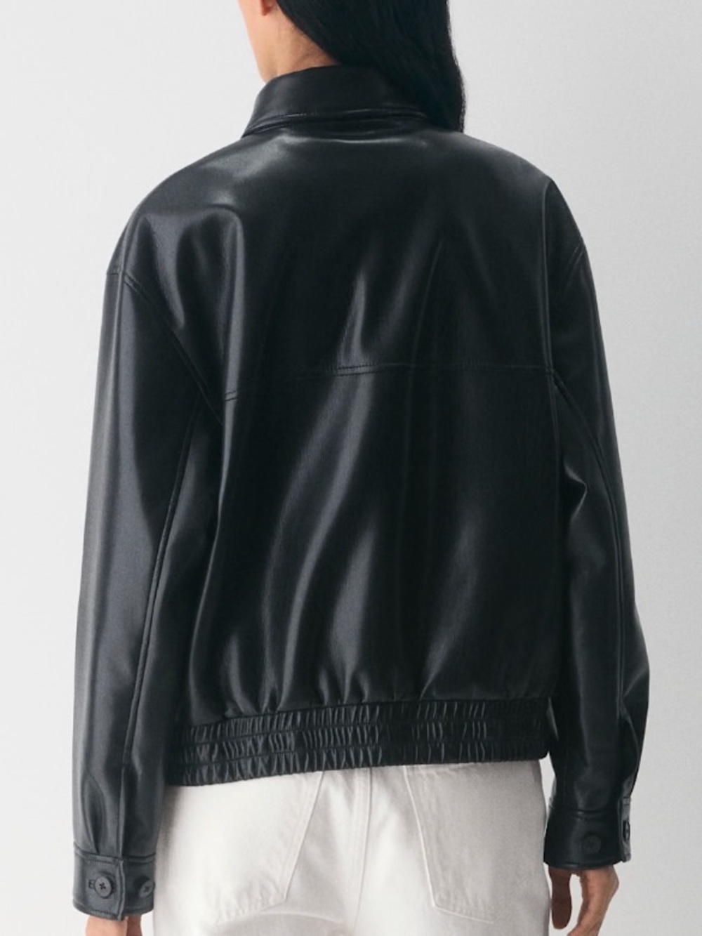 Aritzia Falcon Jacket - UnReal Leather - Picture 2 of 6